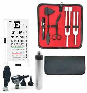 Kit de Diagnóstico Multiusos Táctico Negro para Exámenes Neurológicos, ORL y Oftalmológicos, Herramienta de Percusión de Reflejos de Dentavex - Product Image 4