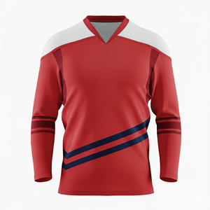 CAMISETA DE HOCKEY SOBRE HIELO DE ALTA CALIDAD UNISEX - Product Image 5