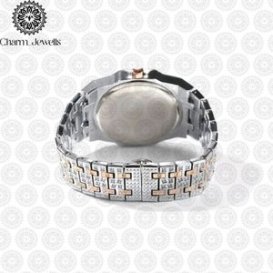 Charm_Jewells Luxury Men's Stainless Steel <b>Watch</b> <b>Case</b> Mechanical Movement Auto Date 40mm Dial 10 Bar Water Resistance Hollow - Product Image 3