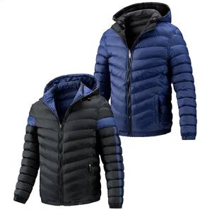 Chaqueta de plumón personalizada de fábrica, chaqueta de plumón de ganso para exteriores, chaqueta de plumón de alta calidad para hombre, 100% plumón. - Product Image 4