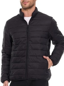 Mens Leather Bomber <b>Jacket</b> - Product Image 1