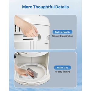 Macchina Elettrica Commerciale per Ghiaccio a Neve Soffice da 220 libbre/ora, 250W 1500RPM, da Tavolo, con Controllo Manuale - Product Image 6