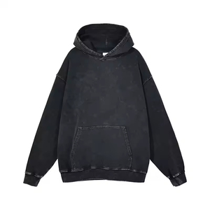 High Quality OEM <b>Plain</b> Heavyweight Fleece Logo Printed Cotton Oversize Custom Unisex <b>Hoodies</b> Mens plus size <b>Hoodies</b> for Winter - Product Image 1