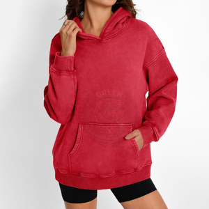 Sudadera con Capucha Extra Grande para Mujer, Estilo Vintage, de Algodón Premium, para un Estilo Urbano Relajado y Comodidad Diaria - Product Image 4