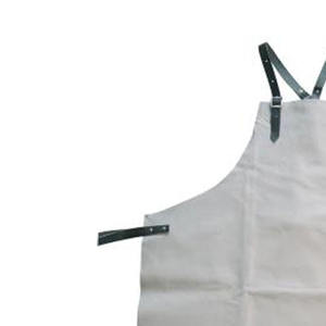 Delantal de Soldadura de Cuero Vacuno, Ropa de Soldadura Resistente, Delantal de Soldadura de Cuero Dividido, Ignífugo, Ropa de Trabajo Industrial - Product Image 4