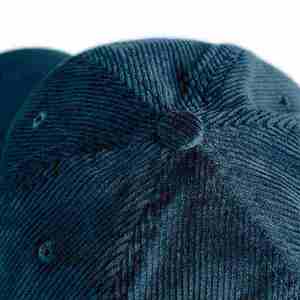 Gorra de béisbol de pana de 5 paneles para hombre al por mayor, estilo urbano deportivo, gorra trucker con logo bordado en 3D - Product Image 3