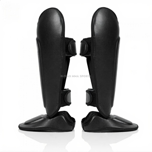 Protections de tibia et coussinets d'entraînement Muay Thai en cuir PU pour la protection MMA et de boxe - Product Image 2