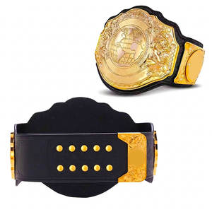 Cinturón de Lucha Libre Personalizado TAIZEN Sports, Cinturón de Campeonato de Boxeo y MMA de Peso Pesado - Product Image 3