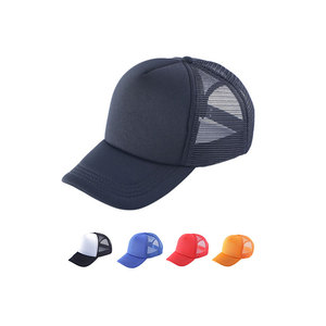 Gorra de malla de perfil alto unisex, gorra deportiva tipo camionero, venta al por mayor, logotipo bordado personalizado, gorra de espuma tipo camionero - Product Image 1