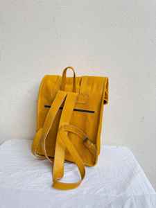 Genuine Leather Roll Top <b>Backpack</b> Urban Commuter Bag Waterproof Cowhide Laptop Rucksack Vintage Style Men LTBP-0061 - Product Image 3