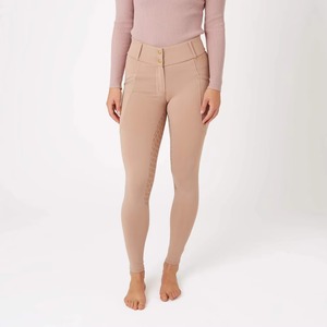 Culottes d'équitation pour femmes en cuir véritable respirant et spandex/nylon de qualité supérieure, directement de l'usine, ensembles et accessoires d'équitation - Product Image 5