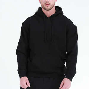 Customized 100% Cotton High Quality French Terry Drawstring Men's <b>Oversized</b> <b>Hoodie</b> - Product Image 4