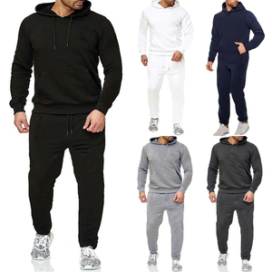 2 PieceSet Men's Fitness Tracksuit Casual Sport <b>Pants</b> Top Sweatsuit Hoodie Set Super Soft Comfortable Fit - Product Image 3