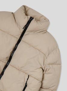 Blouson matelassé personnalisé pour homme, col montant, fermeture éclair, manteau d'hiver, vêtement d'extérieur tendance - Product Image 2