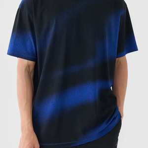 OEM Oversize <b>Polyester</b> Cotton Tops Men's Casual Heavyweight Loose Fit Printed <b>TShirts</b> Men Tie Dye Vintage T-shirt for men - Product Image 6