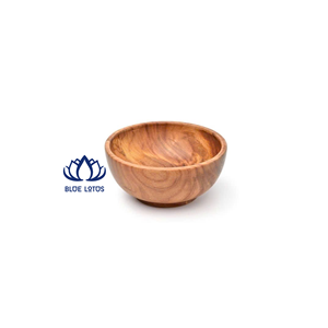 BEST SELLER Bol en bois naturel écologique |   Bol de service durable et réutilisable pour soupes aux fruits - Product Image 1
