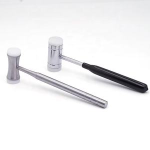 Mazos de hueso Genérico Mazo dental de nailon de doble cabeza Martillo de hueso ortopédico Instrumentos de cirugía plástica de acero inoxidable alemán - Product Image 1