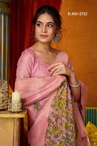 Colección de Sarees de Seda para Bodas al por Mayor, Sarees Nupciales Exquisitos con Intrincados Trabajos de Zari y Diseños Tradicionales - Product Image 2