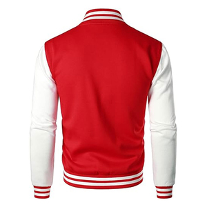 Customizable High Quality <b>Men</b> Winter Varsity <b>Jacket</b> Front Custom Logo and Color Breathable Stand Collar Latest Varsity <b>Jacket</b> - Product Image 2