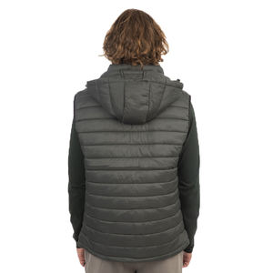 Nouveau design, col rabattu, veste d'hiver matelassée pour homme, sans manches, légère, veste matelassée pour homme - Product Image 4