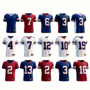 Camiseta de Fútbol Americano Bordada para Hombre, Uniforme de Rugby de Todos los Equipos, Alta Calidad, Envío, Venta al Por Mayor - Product Image 1