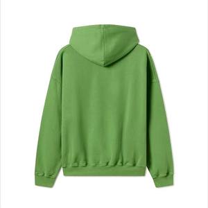 Dernier design, sweat à capuche vert surdimensionné pour homme, très demandé, faible MOQ, léger et confortable, idéal pour un usage décontracté. - Product Image 2