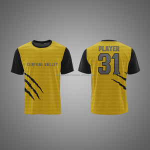 Ensemble d'uniformes de football américain personnalisés pour garçons et adultes 2025, respirant, anti-UV, anti-bactérien, séchage rapide, impression 3D, 100% polyester - Product Image 5