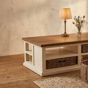 Mesa de Centro de Teca Ecológica y Duradera Moala, Muebles de Madera de Diseño Moderno para Sala de Estar, para Villas, Hoteles y Resorts - Product Image 4