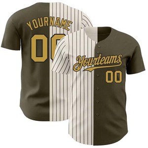 Baseball Jerseys Two Button Breathable Printed Personalized Softball Shirts V-neck Custom Name Number Plus Size - Product Image 6