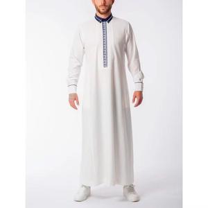 Túnica Árabe Cómoda para Hombre, Jubbah de Algodón Transpirable y Ligero, Prenda Islámica Hecha a Mano, Personalizable, OEM, Tradicional Musulmana - Product Image 4