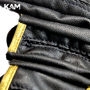 Guantes de Pesca Negros de Cuero PU con 3 Dedos Descubiertos, Guantes Deportivos para Motociclismo al Aire Libre - Product Image 4