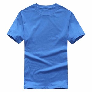 T-shirt en gros pas cher, T-shirt homme, T-shirts unisexe en coton 100% uni - Product Image 2