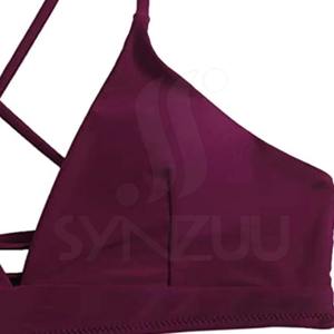 Conjuntos de Sujetador Personalizados de Tela Suave con Diseño Exclusivo y Apariencia Premium, Ideales para la Playa y Anti-Irritación - Product Image 4