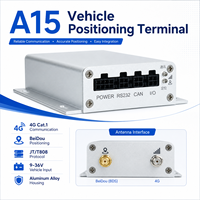 Traceur de véhicule A15 4G Cat.1 BeiDou avec récepteur multi-fréquences, indice de protection IP51, température de fonctionnement de -20 à 75°C pour la télémétrie de flotte