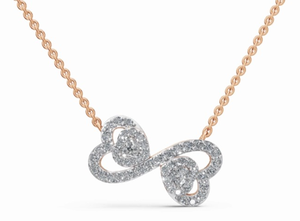 0.940 Carat Lab Grown <b>Emerald</b> Cut Halo <b>Pendant</b> 17 Piece Diamond Necklace 9K 14K 18K Rose Gold Women's Luxury Gift Jewelry - Product Image 5