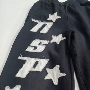 Pantalones Deportivos Personalizados de Lona para Hombre, Rectos, Ligeros, Transpirables, Casuales, de Cintura Media, con Bordado Desgastado - ¡Precio Increíble! - Product Image 6