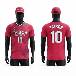 เสื้อฮอกกี้สนามชาย ผ้าโพลีเอสเตอร์พรีเมียม อินเตอร์ล็อค 160 GSM สีเขียวมิ้นท์ แถบข้างไหล่สีดำ แห้งเร็ว แบบสั้น รับสั่งทำสำหรับทีม - Product Image 3