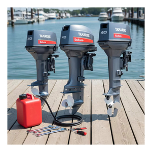 Motor fuera de borda Yamaha de 85HP para embarcaciones de pesca, diseñado para un rendimiento marino potente y una operación duradera en el agua. - Product Image 2