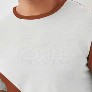 Camiseta de Verano para Hombre, Diseño 2026, 100% Algodón, Transpirable, Informal, Servicio OEM, Logotipo Personalizado, Venta al Por Mayor - Product Image 4