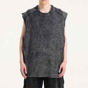 Camiseta sin Mangas para Hombre ANCHOR CLOTHING COMPANY, 100% Algodón, Estilo Deportivo, Cuello Redondo, Camiseta Musculosa para Gimnasio y Entrenamiento, Transpirable - Product Image 4