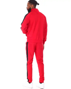 เสื้อสเวตเตอร์มีฮู้ดผู้ชาย สีพื้น แขนยาว สวมใส่สบาย ระบายอากาศได้ดี ผ้าฝ้าย 100% น้ำหนักปานกลาง มีเชือกผูก กระเป๋าเสื้อ เหมาะสำหรับใส่ในฤดูใบไม้ร่วง - Product Image 5