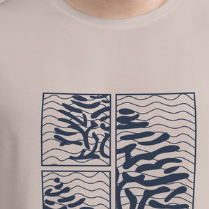 <b>Men's</b> 100% Cotton T-<b>Shirts</b> High Quality O-Neck Short Sleeve Screen Printed in Solid Pattern Different Colors Knitted Fabric - Product Image 6