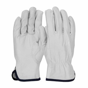 Gants de conducteur en cuir grainé de vachette, résistants à la chaleur et aux étincelles, pour la sécurité industrielle, durabilité robuste, vente en gros, gants de jardinage - Product Image 6