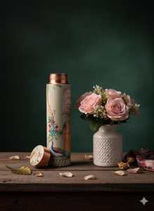 Healthy Copper Water Bottle Colored Enamel Premium Quality <b>Drinkware</b> at Reasonable Price Superior Quality New Arrival - Product Image 3