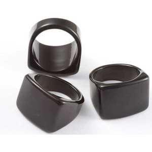 Handmade Wide Square Acrylic <b>Resin</b> Cocktail <b>Rings</b> Sets Colorful Geometric Chunky Trendy Band Jewelry Wedding for Women - Product Image 4