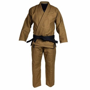 ชุดยิวยิตสู BJJ แบบสั่งทำขายส่ง ผ้าเพิร์ลวีฟ ปักโลโก้ สวมใส่สบาย ผ้าฝ้าย 100% สีตามสั่ง รับผลิตแบบ OEM ODM - Product Image 2