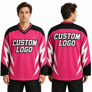 Jersey de Hockey sobre Hielo al por Mayor, Uniforme Personalizado para Práctica, Juego, Torneo, Entrenamiento, Clásico, Vintage, Retro, Moderno, Juvenil - Product Image 5