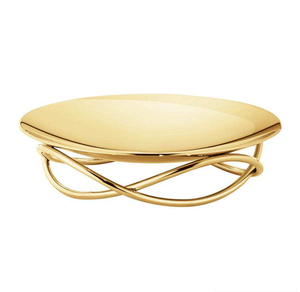 Handcrafted <b>Hammered</b> Polished Brass Soap <b>Holder</b> High Quality Bathroom Products & Kitchen Sing Soap Storage Rack - Product Image 3
