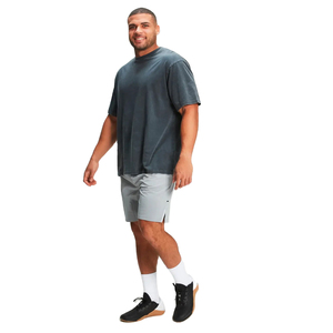 T-shirts pour hommes de qualité supérieure, personnalisés, en coton lourd 100 %, lavés à l'acide, écologiques, respirants, anti-plis, avec option OEM - Product Image 3