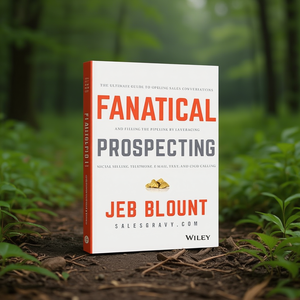 Fanatische Prospektion von Autor Jeb Blount Maßgefertigter Hardcover-Buchdruck - Product Image 3